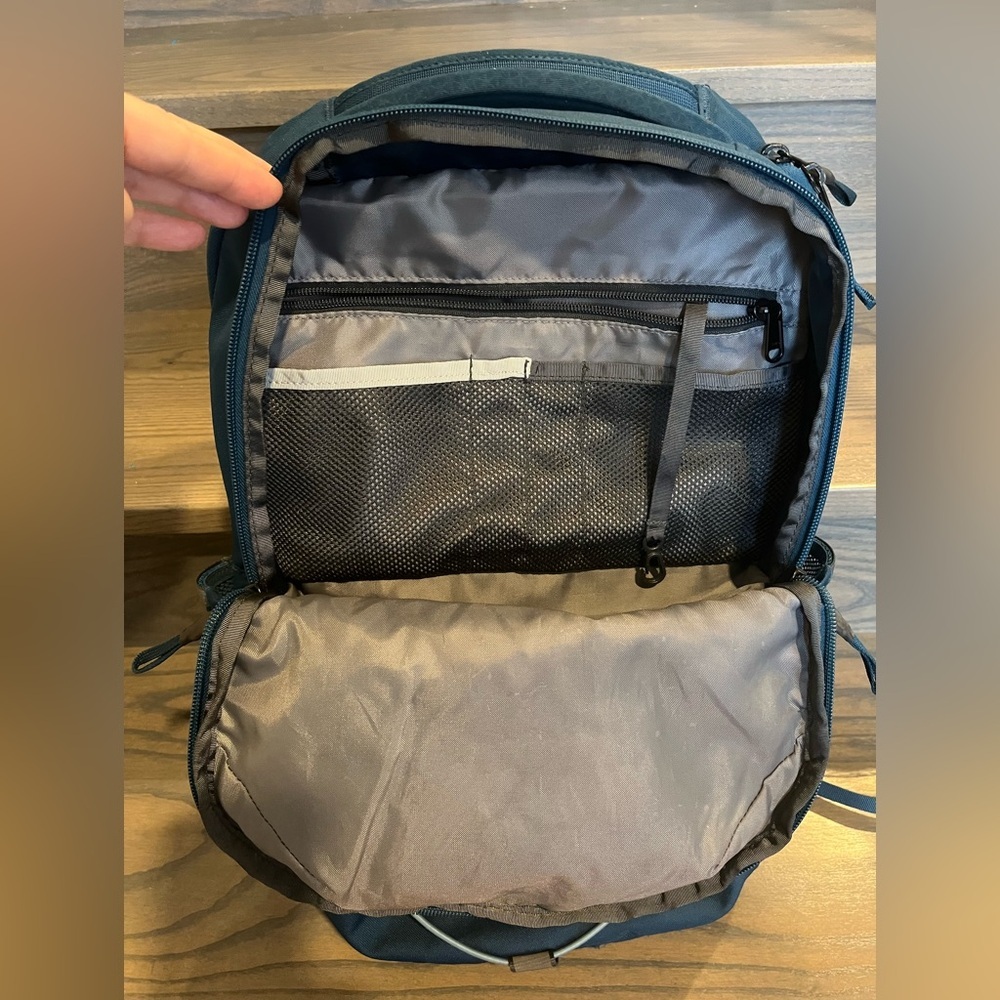 The North Face Jester Backpack in Teal Blue Color - Picture 9 of 12